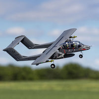 Micro OV-10 Bronco 645mm BNF Basic with AS3X and SAFE Select, E-flite