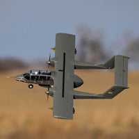Micro OV-10 Bronco 645mm BNF Basic with AS3X and SAFE Select, E-flite