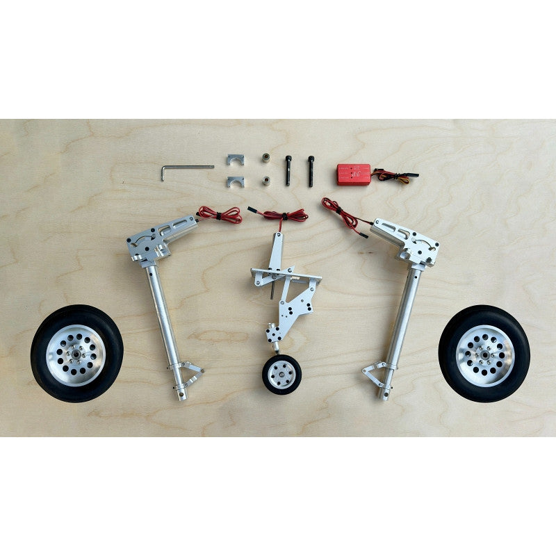 Train D'Atterrissage Électrique Rétractable Eflite F-EFLG130 à 90° - Pour Modèles Réduits D'Avion