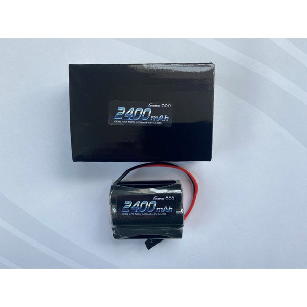 6V 2400mAh AA NiMh RX Barn Pack, SPK/JR Plug, GensAce
