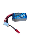 300mAh 4S 14.8V 30C LiPo, JST Plug, Gens Ace