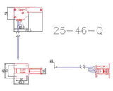 25 - 46 Tricycle Electric Retracts, E-flite