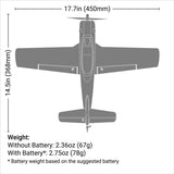 T-28 Trojan 450mm RTF with SAFE (2 Flight Batteries Included), Hobbyzone