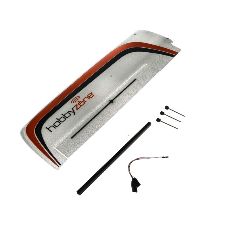 Wing Set with Servos installed: AeroScout, Hobbyzone