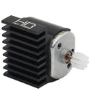 9-Fin 030 Motor Heatsink, Black: SCX24, HOT Racing