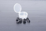 M4 Aluminium Serrated Nuts, 8pkg, Kosworks