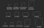 Balsa Leading Edge 9x9x915mm Asymmetric