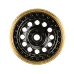 Rock Shooter Brass F/R 1.0" 7mm 1/24 Crawler Wheels (2) Black: SCX24, Pro-Line Racing