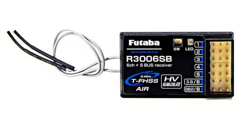 R3006SB 6-Channel Receiver (T-FHSS/S.Bus2), Futaba