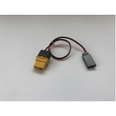 Receiver/Servo Socket to XT60 Device Adapter Lead, RC PRO