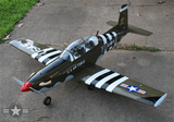 T-6A Texan II 1.6m, Military Colors, No Retracts, ARF Kit, Seagull Models
