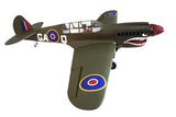 P-40N Warhawk Sharks Head, 80" 38-61cc ARF Kit, Incl Retracts, Seagull Models