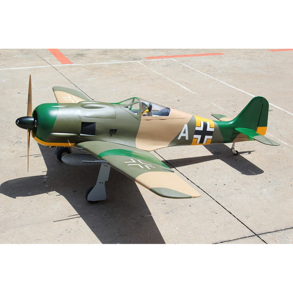 Focke Wulf FW-190 A-5, 55cc, 2.33m, ARF Kit, Incl Retracts, Seagull Models