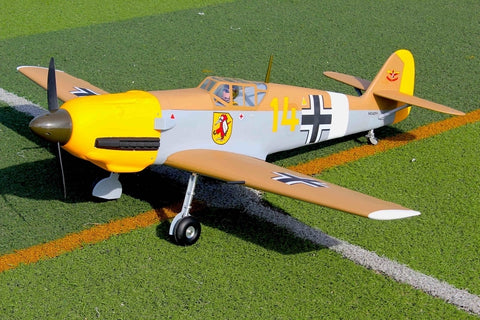 Messerschmitt BF 109E-4 Trop 63.9" ARF 20cc, With Retracts, Seagull Models