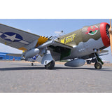 Giant P-47B "Wicked Wabbit", 81" ARF 55-60cc, No Retracts, Seagull - NEW 2024