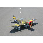 Giant P-47B "Wicked Wabbit", 81" ARF 55-60cc, No Retracts, Seagull - NEW 2024