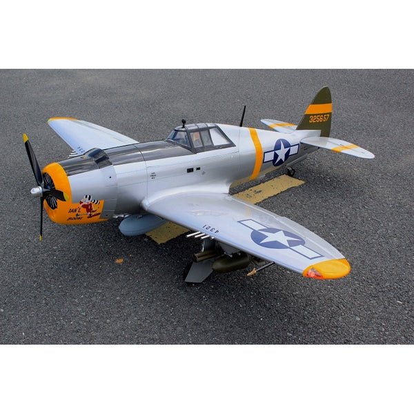 Giant P-47D "Dan'l Boone", 81" ARF 55-60cc, No Retracts, Seagull Models