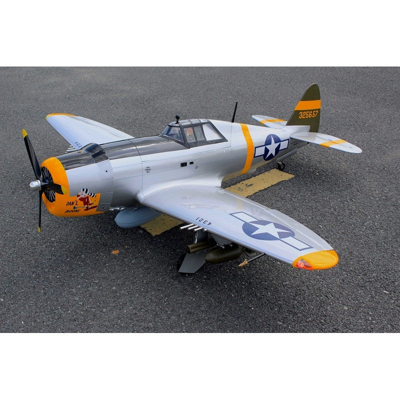 Giant P-47D "Dan'l Boone", 81" ARF 55-60cc, No Retracts, Seagull Models