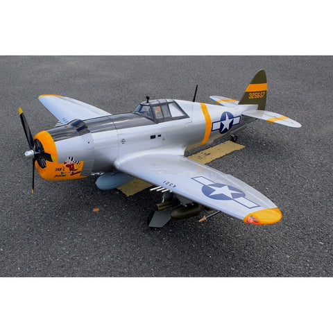 Giant P-47D "Dan'l Boone", 81" ARF 55-60cc, No Retracts, Seagull - NEW 2024