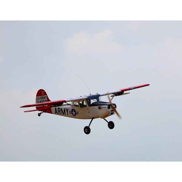Giant Scale Cessna Bird Dog DeadEye 122" ARF 70-125cc, Seagull Models