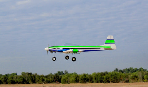 Pattern Kwik Fly Mk III, 63" ARF .46-55cc, Green ARF Kit, Seagull