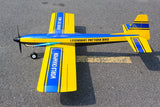 Pattern Kwik Fly Mk III, 63" ARF .46-55, Yellow/Blue ARF Kit, Seagull