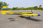 Pattern Kwik Fly Mk III, 63" ARF .46-55, Yellow/Blue ARF Kit, Seagull