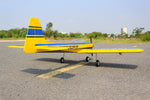 Pattern Kwik Fly Mk III, 63" ARF .46-55, Yellow/Blue ARF Kit, Seagull