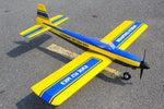 Pattern Kwik Fly Mk III, 63" ARF .46-55, Yellow/Blue ARF Kit, Seagull