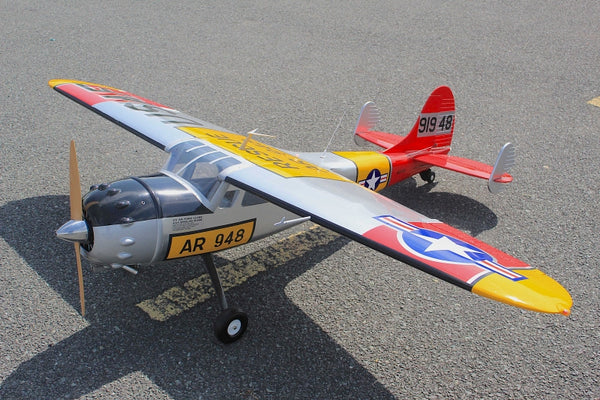 Cessna 195, 90" 35-50cc USAF ARF Kit - NEW 2025, Seagull Models