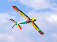 Loaded Dice 68.5" Classic Pattern Aerobatic, .65-.95, Green, Fixed Wire Gear, ARF Kit, Seagull Models