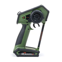 DX Rugged+ 12-Channel DSMR+ Transmitter Only, Green, Spektrum