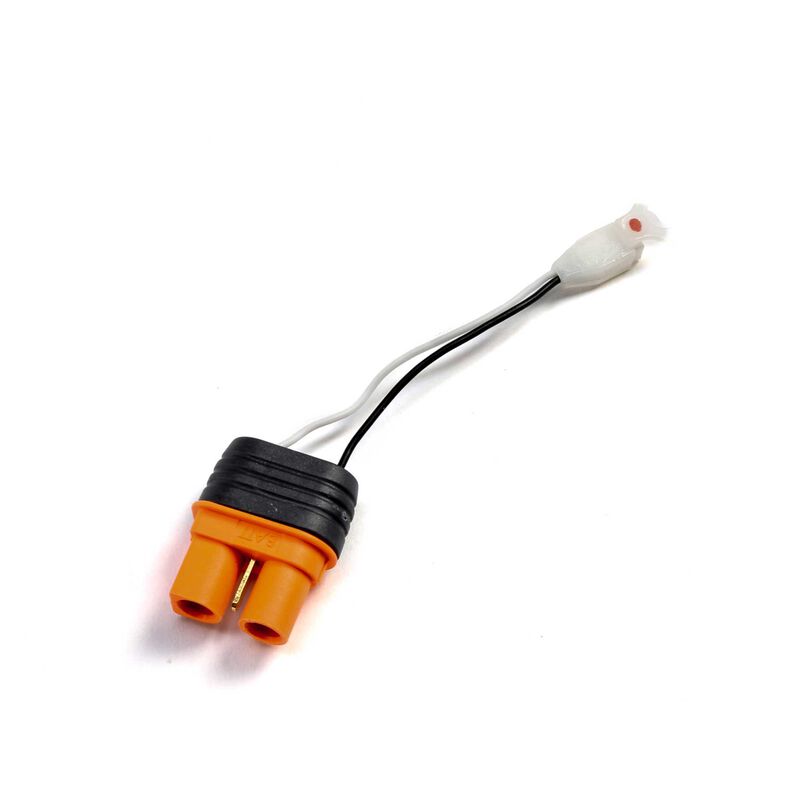 JST PH-UMX Battery to IC3 Device Adapter Lead, 3", Spektrum