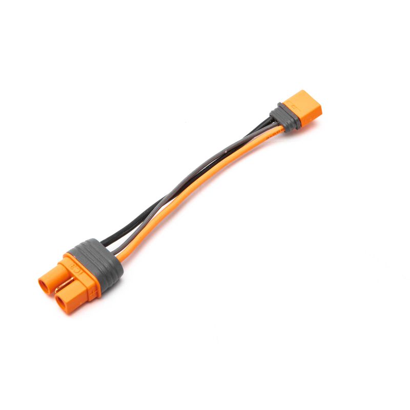 IC2 Battery to IC3 Device Adapter Lead, 6", Spektrum