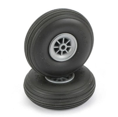 3-1/2" Dia. Low Bounce Treaded Wheels, Du-Bro