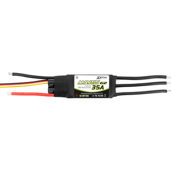 35A 2-4S High Performance Brushless ESC, ZTW Mantis