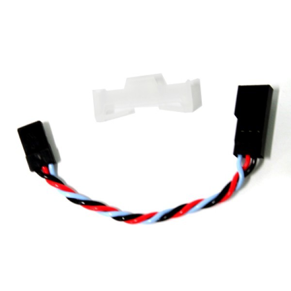 75mm, Servo Extension Lead, Heavy Duty Twisted, Dual Sky