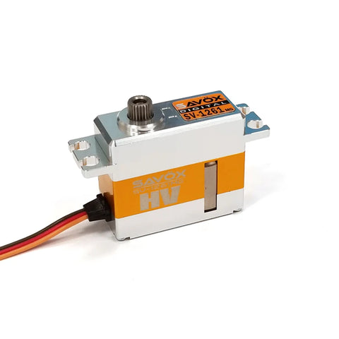 20kg @ 7.4V HV Metal Gear Mini Digital Servo, Savox SV-1261MG