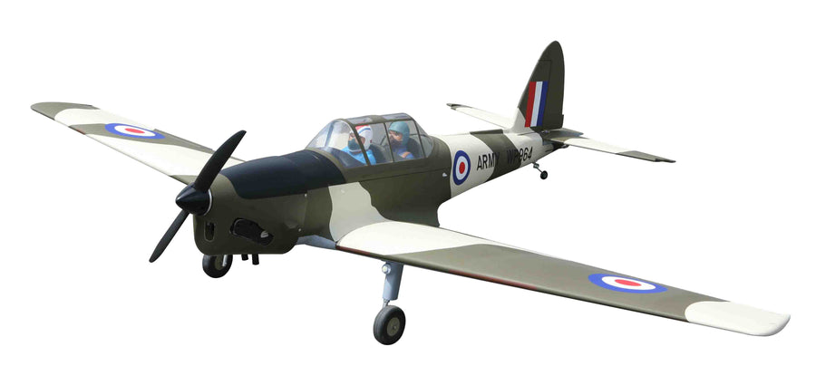 DHC-1 Chipmunk, 80" 1/5th Scale 20cc, CAMMO ARF Kit - NEW 2025, Seagull Models