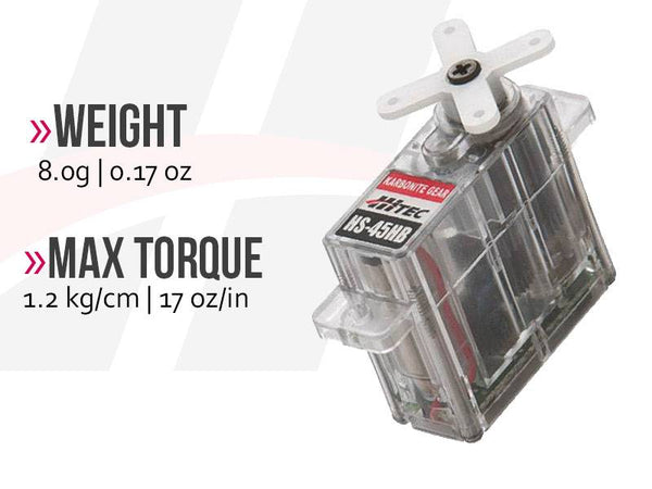 HS-45HB AGTT Premium Feather Servo, Hitec