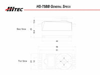 HS-75BB Retract Servo, Hitec