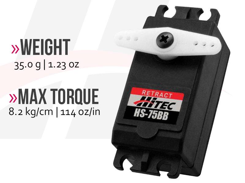 HS-75BB Retract Servo, Hitec
