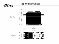 HS-311 Standard Economy Servo, Hitec