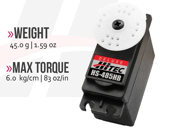 HS-485HB Deluxe HD Ball Bearing Standard Servo