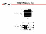 HS-5245MG Mini Metal Gear Servo