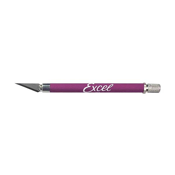 K18 Cushion Grip Hobby Knife, Purple