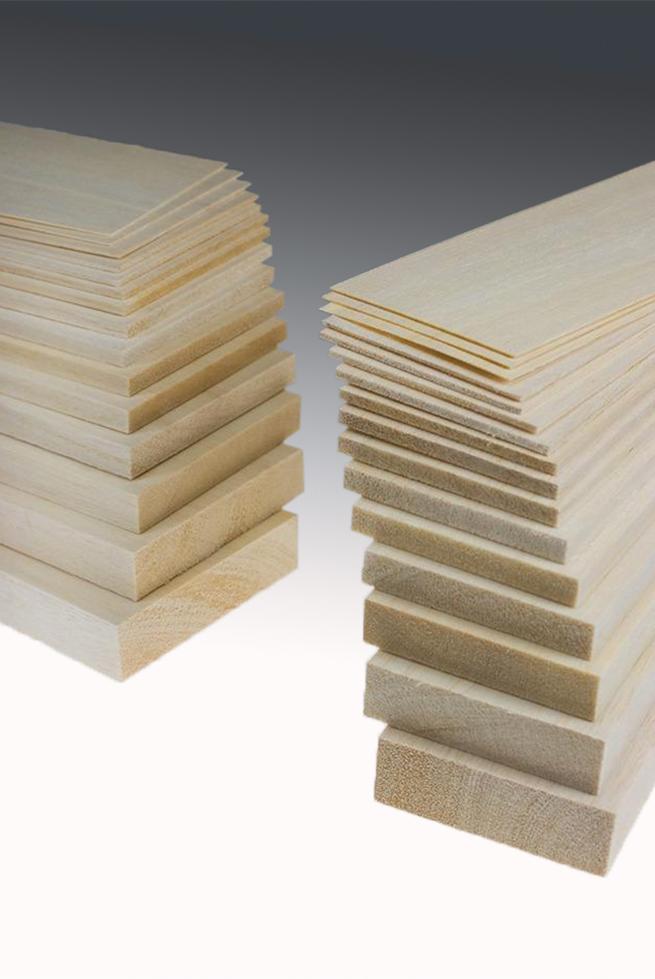 1.5mm x 100mm x 1220mm, Balsa Sheet