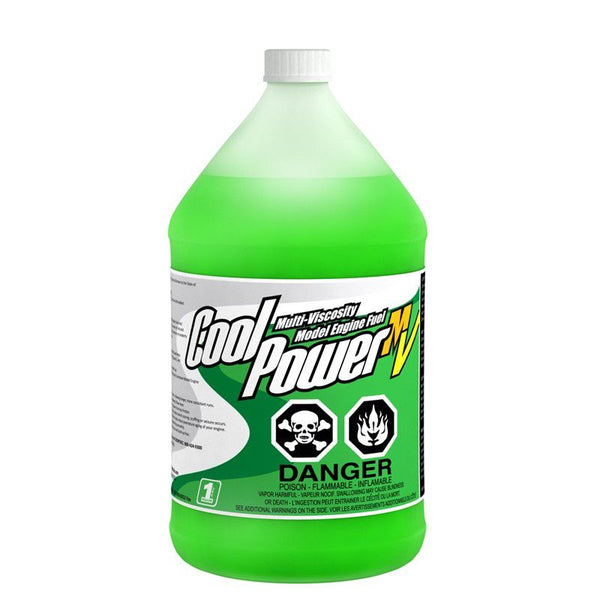 Cool Power MV 15% Nitro Fully Synthetic Air/Heli Fuel, 1 Gallon, Morgan Fuels