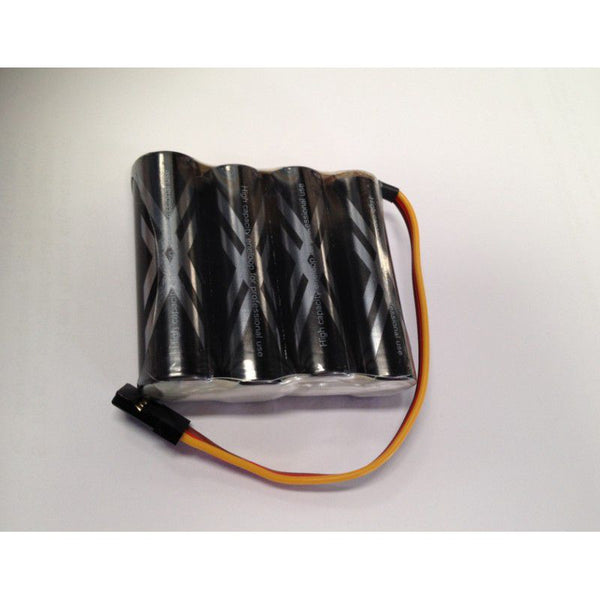4.8V 2500mah AA Eneloop Pro NiMh RX Flat Pack, SPK/JR Plug, Sanyo
