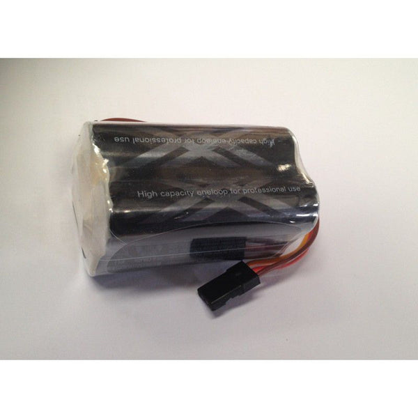4.8V 2500mah AA Eneloop Pro NiMh RX Square Pack, SPK/JR Plug, Sanyo